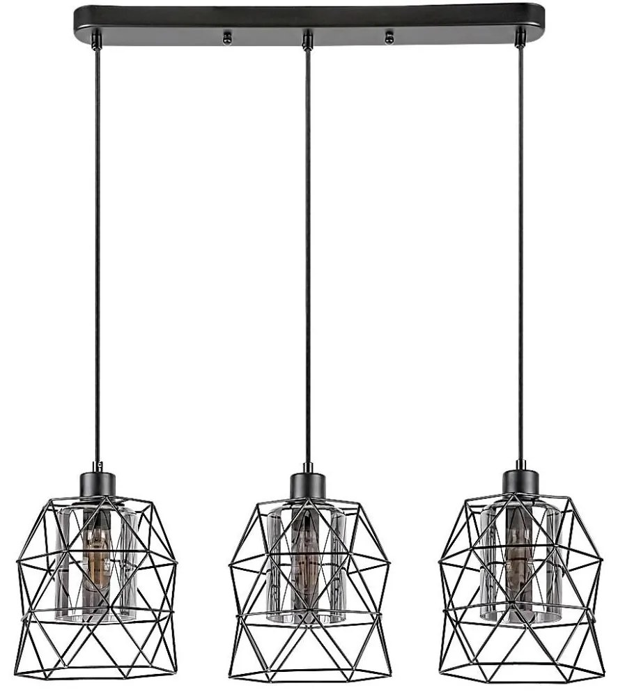 Rabalux 72113 - Luster na lanku EMRYS 3xE27/40W/230V