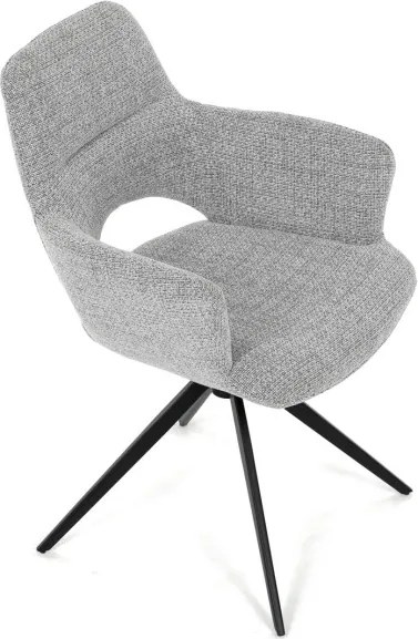 Jedálenská stolička sivá DCH-D1320 GREY2