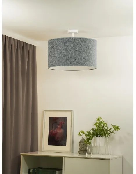 Duolla - Prisadený luster ROLLER ECO RECYCLING 1xE27/15W/230V pr. 45 cm zelená