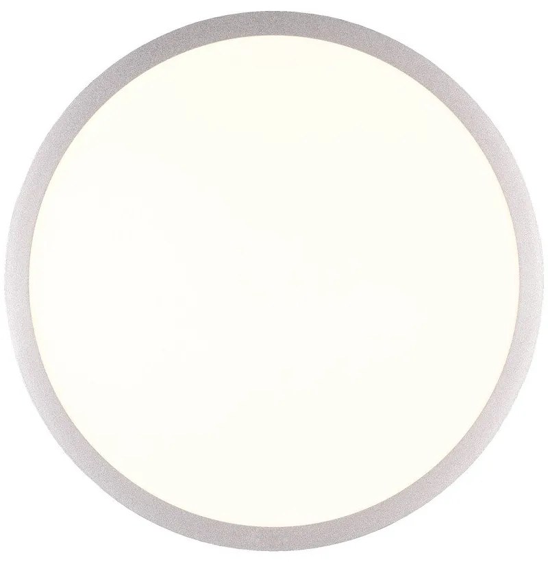 LED stropné svietidlo v striebornej farbe ø 40 cm Yuma – Trio
