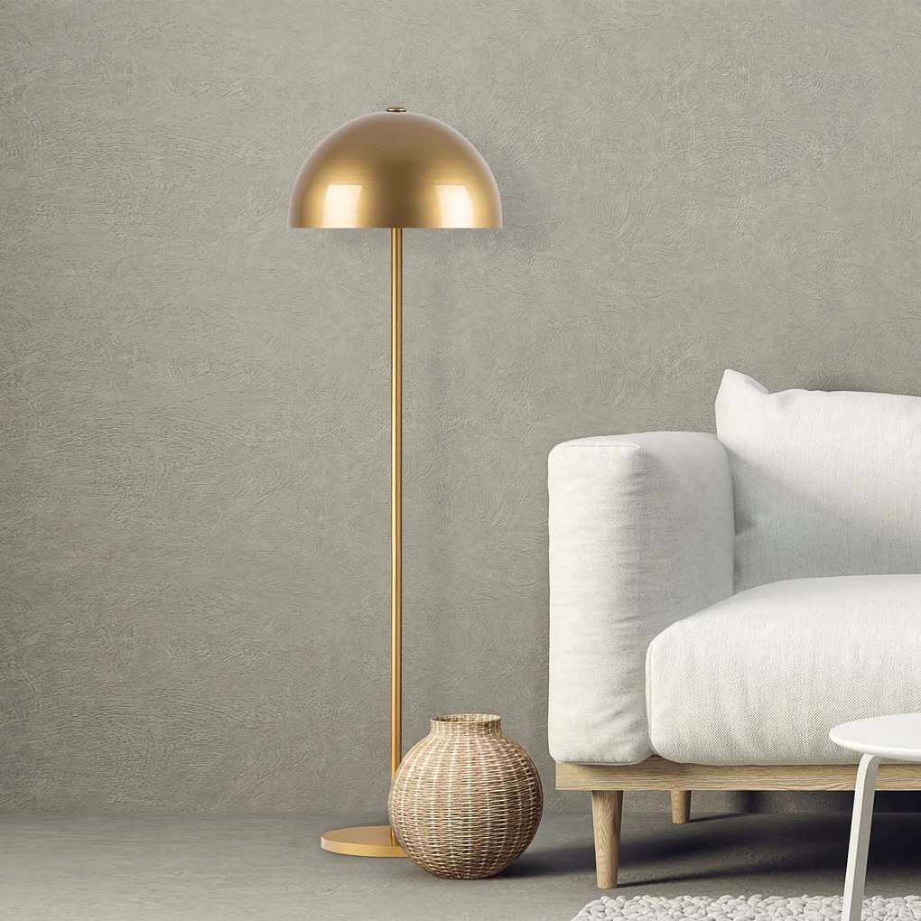 Stojací lampa Mixed zlatá