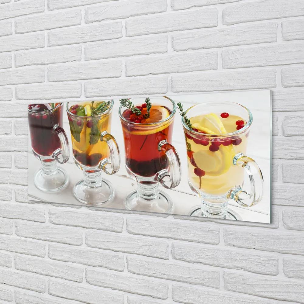 Obraz plexi Zimné ovocný čaj byliny 120x60 cm