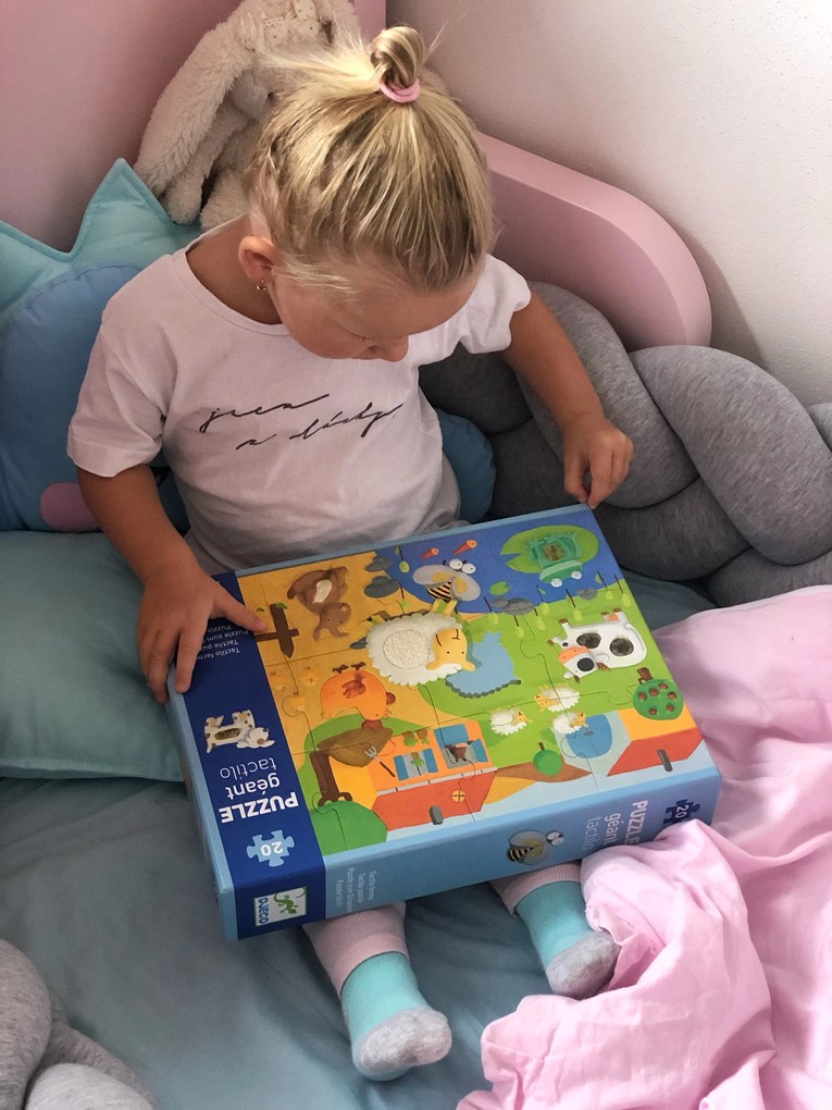 Puzzle hmatové – Farma 20 ks