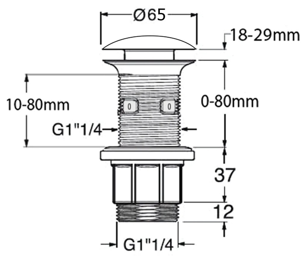 Sapho Sapho, FORMIGO betónové umývadlo, priemer 39 cm, tmavo hnedá, FG034