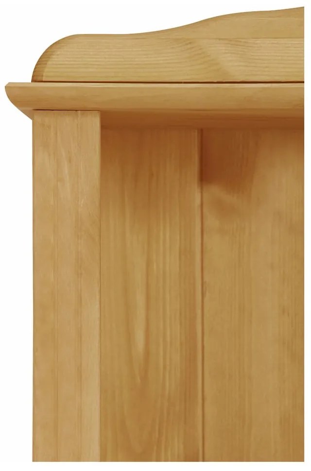 Knižnica z borovicového dreva v prírodnej farbe 70x181 cm Ella – Støraa