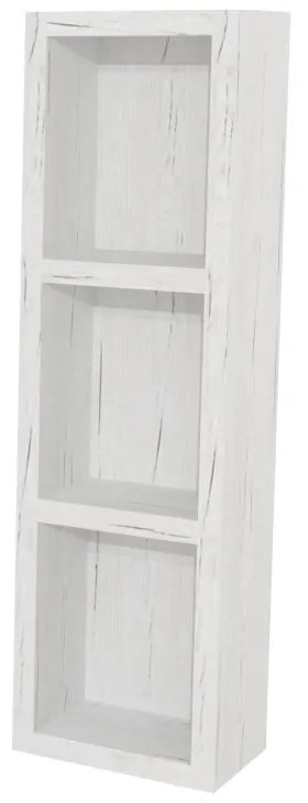 Mereo Aira, kúpeľňová skrinka 20 cm, horná, policová, Multidecor, Pino Aurélio, MER-CN796SPINO