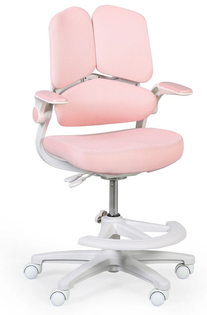 Detská ergonomická stolička NEMO, ruzová