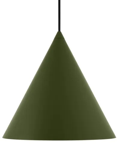 Závesné svietidlo na lanku ETNA II 1xE27/15W/230V pr. 25 cm zelené