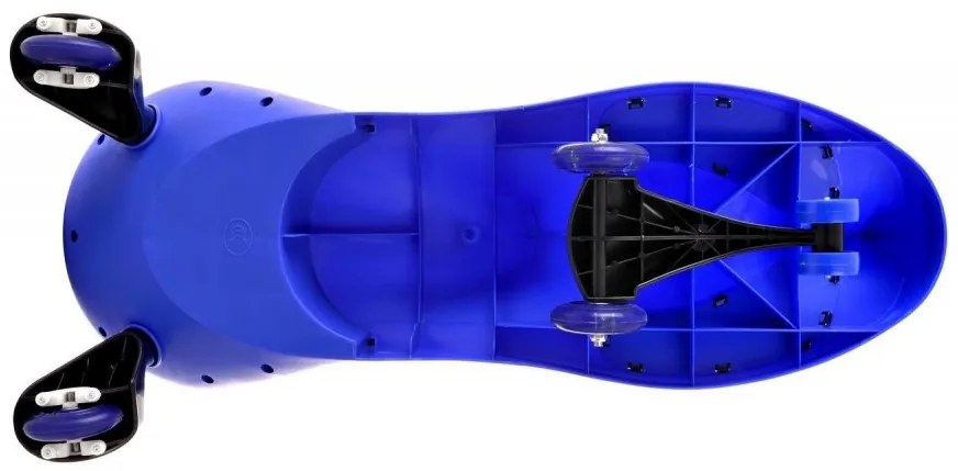 Gravitačné odrážadlo modrej farby