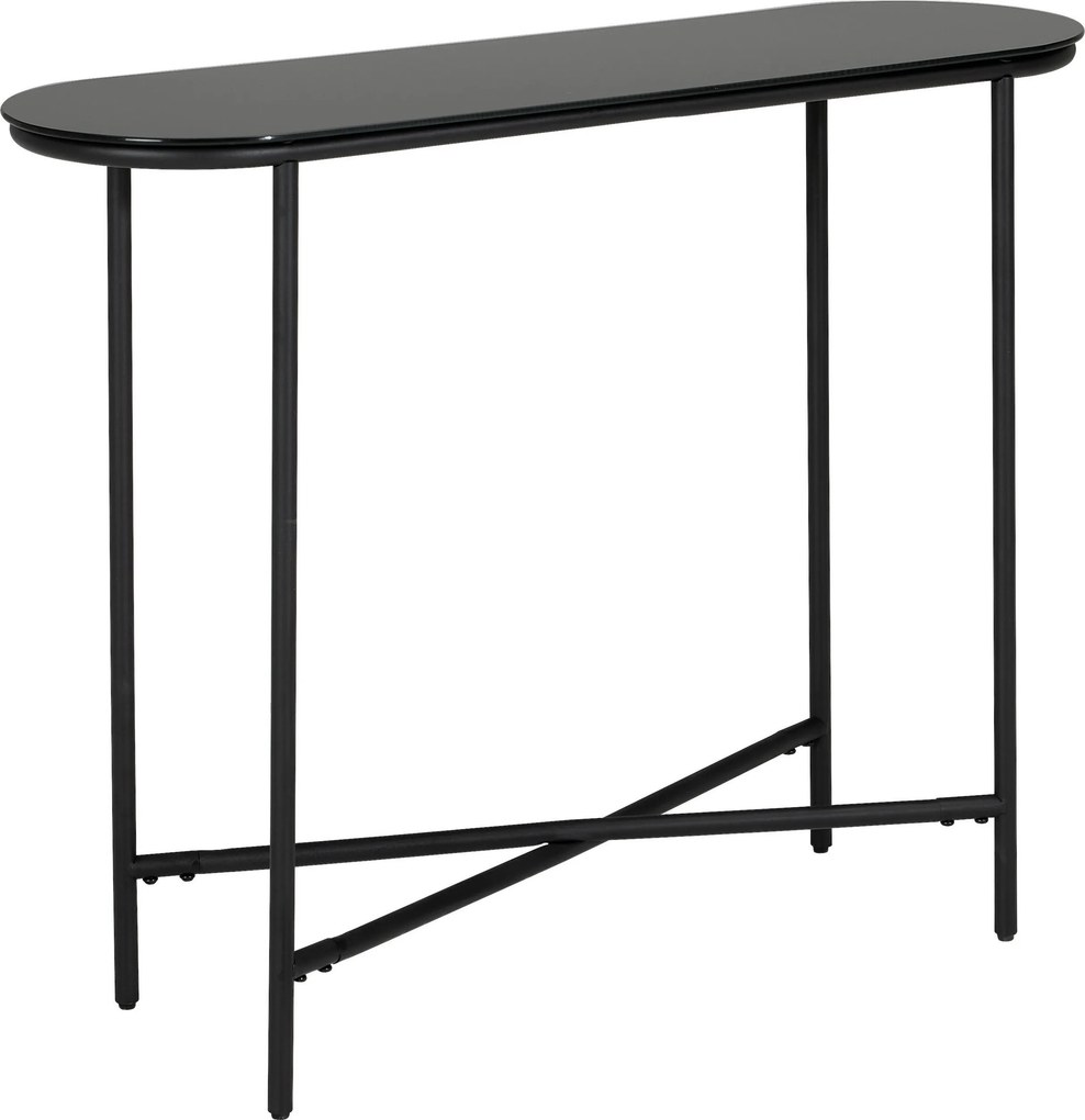 XXXLutz KONZOLOVÝ STOLÍK, čierna, 100/30/76 cm MID.YOU - Stolíky do obývačky - 001088007901