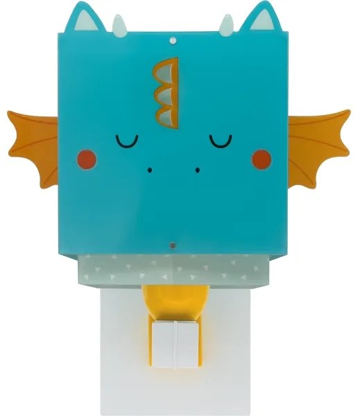 Dalber 64389 - Detské nástenné svietidlo LITTLE DRAGON 1xE27/15W/230V