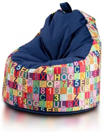 Sedací vak Yoko Modern TiaHome - fialová