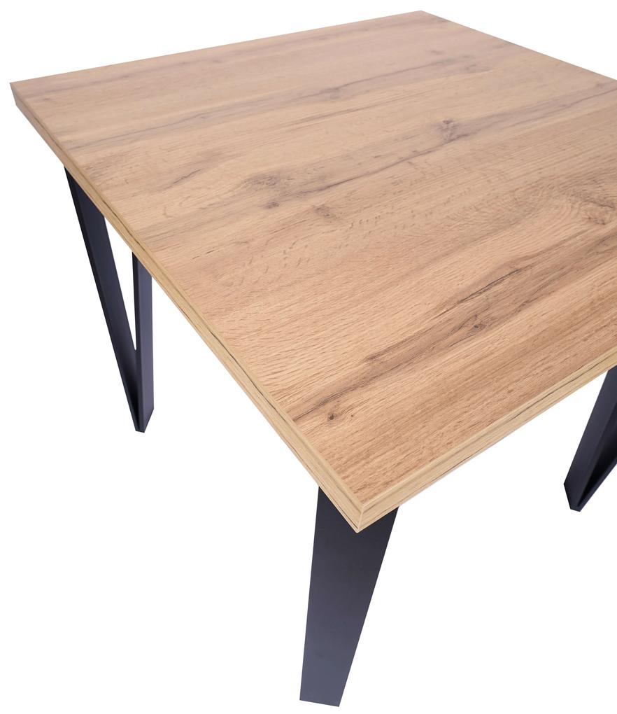 Stima Stôl Karlos Odtieň: Tmavo hnedá, Rozmer: 160 x 90 cm