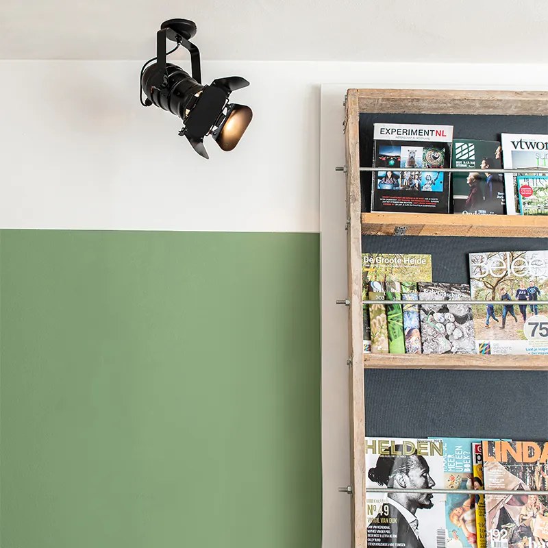 Inteligentný štúdiový reflektor čierny otočný a naklápací vrátane WiFi A60 - Movie