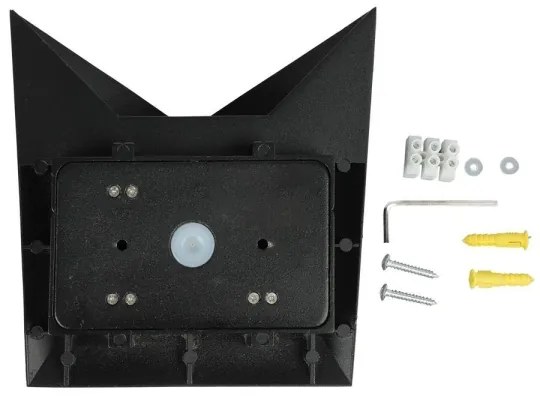 LED Vonkajšie nástenné svietidlo LED/5W/230V 3000K IP65 čierna