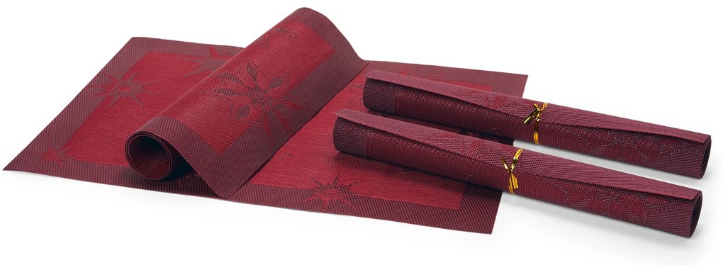 Prestieranie, 4 ks, červené