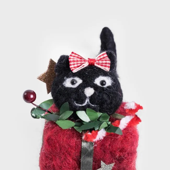 Závesná vianočná dekorácia PETTIES mačiatko 705786