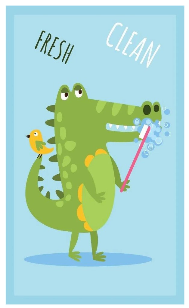 DETSKÝ FROTÉ UTERÁK ANIMALS 30X50 CM VZOROVANÁ