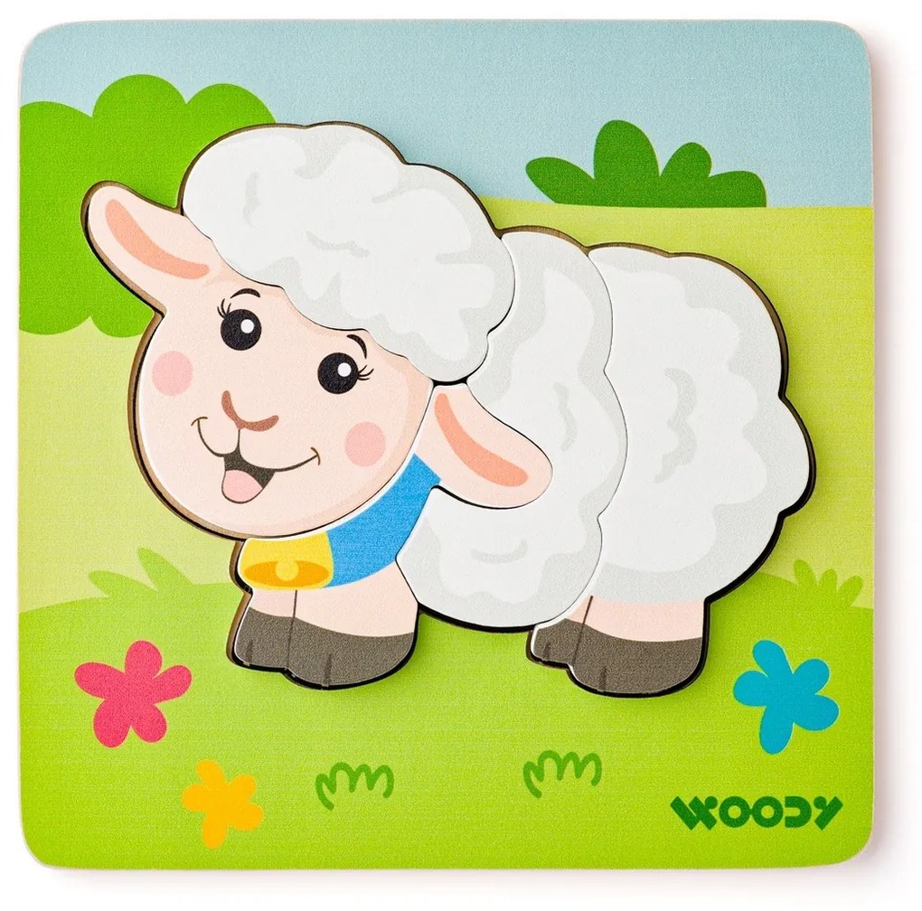 Woody Puzzle Baby Sheep