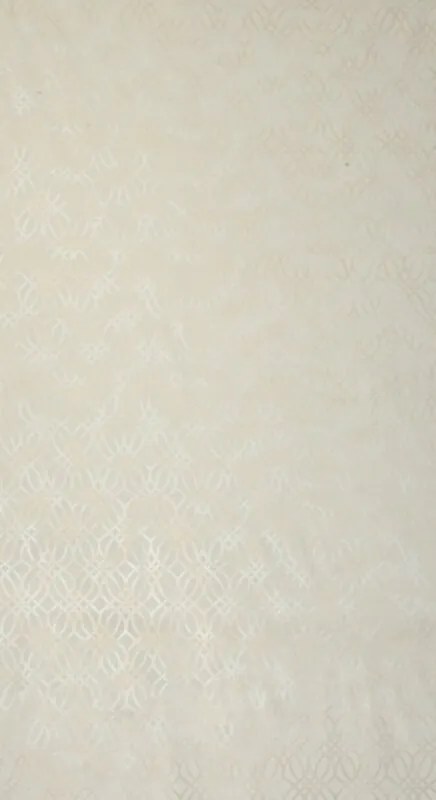 Krémový zamatový záves na krúžkoch ARETA 140x250 cm