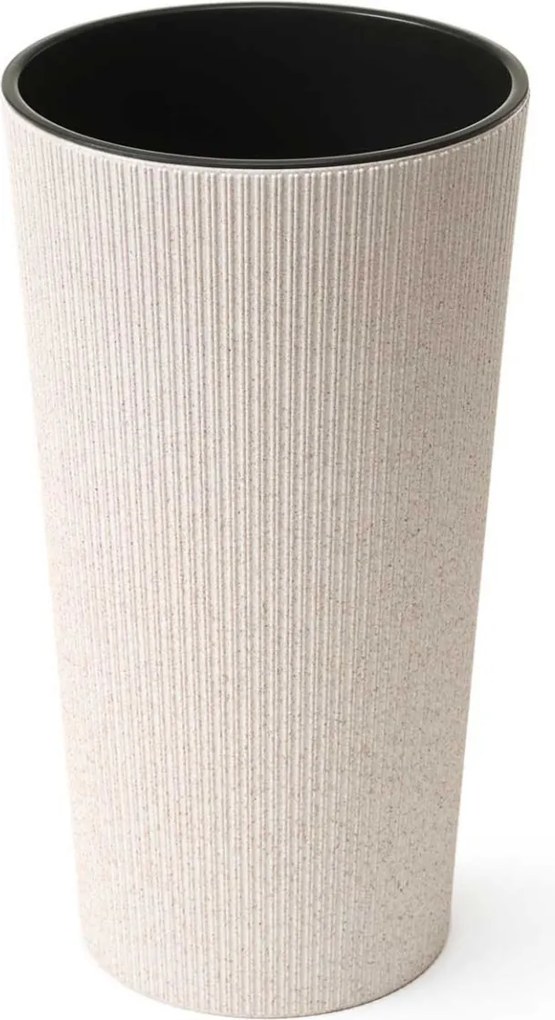 Kvetináč URBANIKA ECO Wood 57x30 cm biely