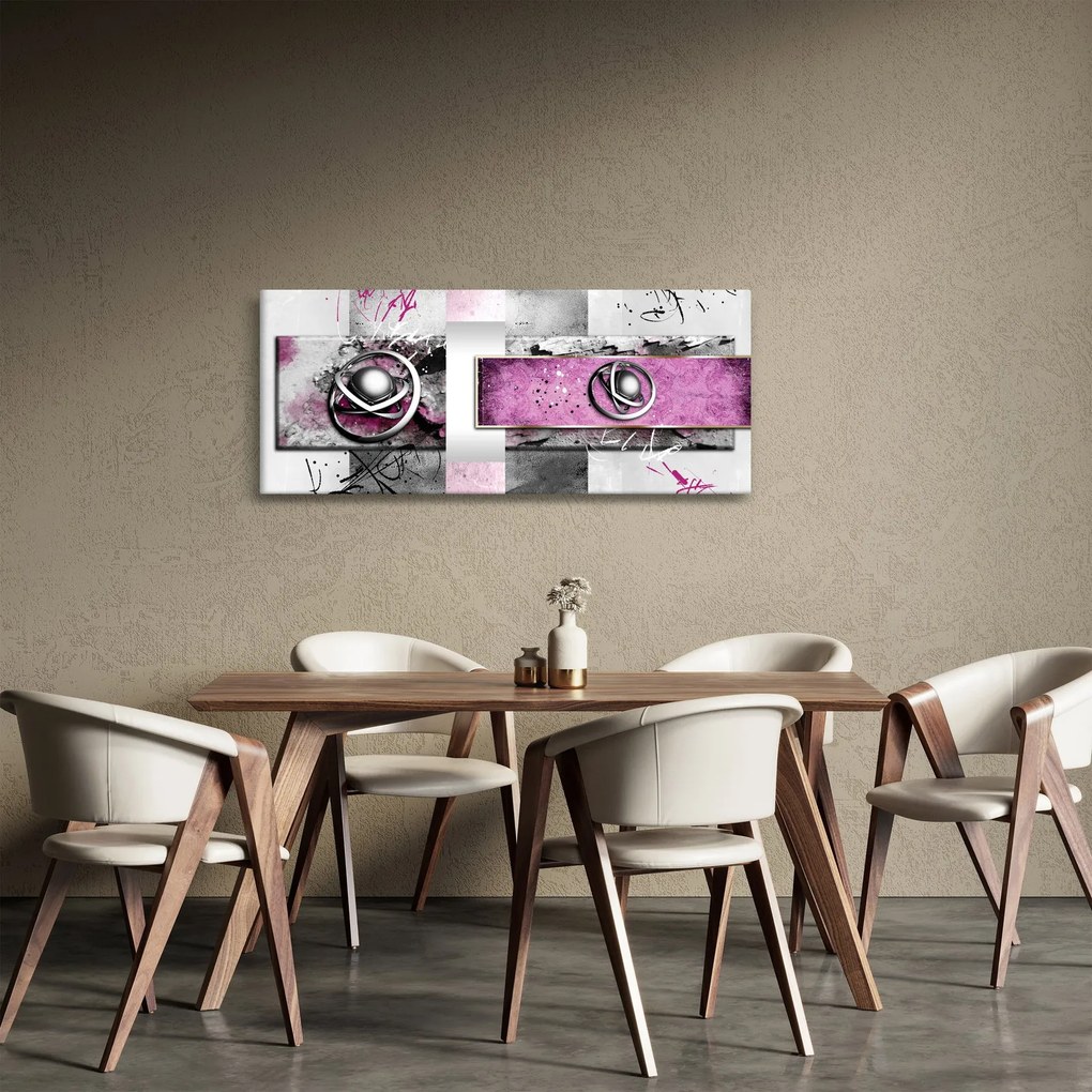 Obraz abstrakcie (120x50 cm)
