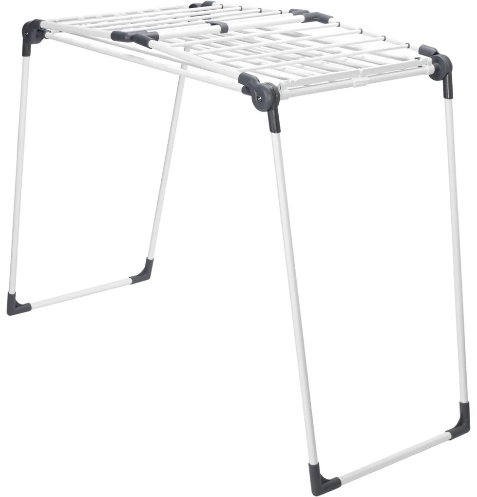 Sušiak na bielizeň TIANA biely/antracitový