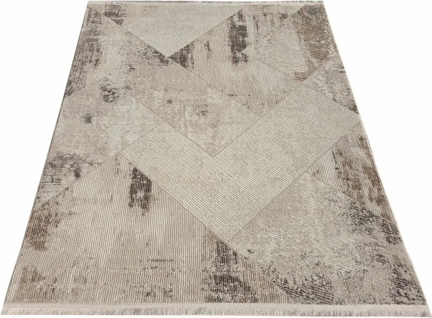 DC Koberec Exclusive 393 tmavá vizion zlatá Rozmer: 140×190 cm