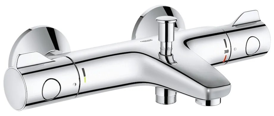 GROHE Grohtherm 800 - Termostatická vaňová batéria, chróm 34567000