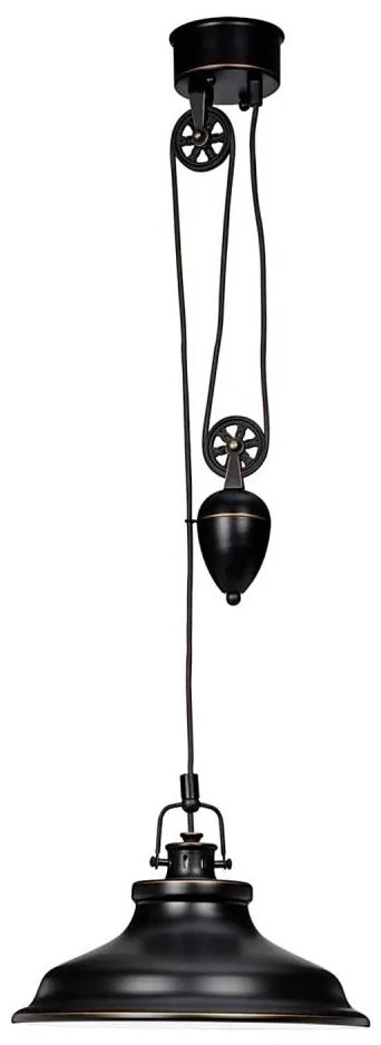 Cottex T9091HA - Závesný luster NEW HAVEN na lankách 1xE27/60W/230V