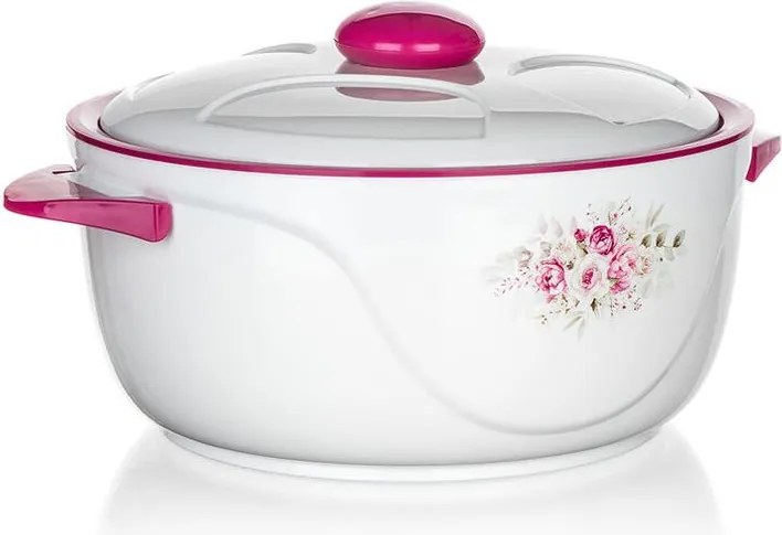 Termomisa s pokrievkou RUŽA 1,5 l