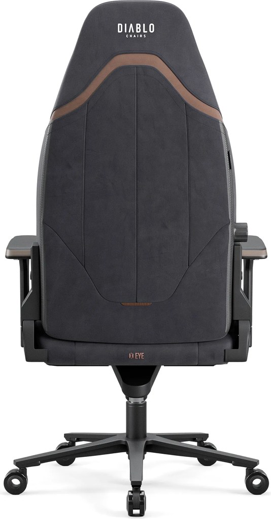 Herné kreslo Normal Size, ľahké, čierne: Diablo X-Eye 2.0 Soft Black