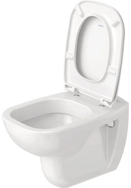 Duravit 25350900002 - Závesné WC D-CODE, keramika, lesklá biela