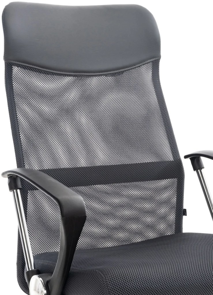 Design-Shop Kancelárska stolička DS-Office 10 - Sivá