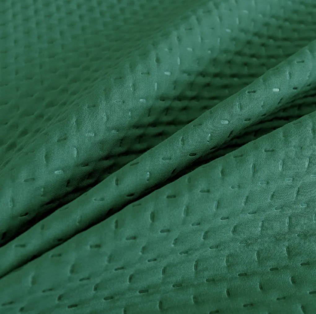 Prehoz na posteľ MONTEGO, zelený Rozmer: 200 x 220 cm