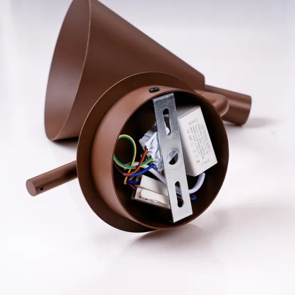 Brilagi - LED Nástenná lampa LUCERA LED/3W/230V hnedá