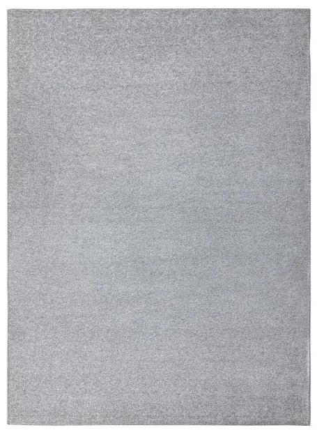 Metrážny koberec INDUS 91 strieborný