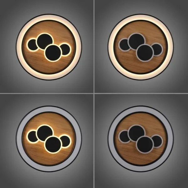 Paul Neuhaus 6284-79 - LED Stropné svietidlo ELIZA LED/55,5W/230V pr. 60 cm dub