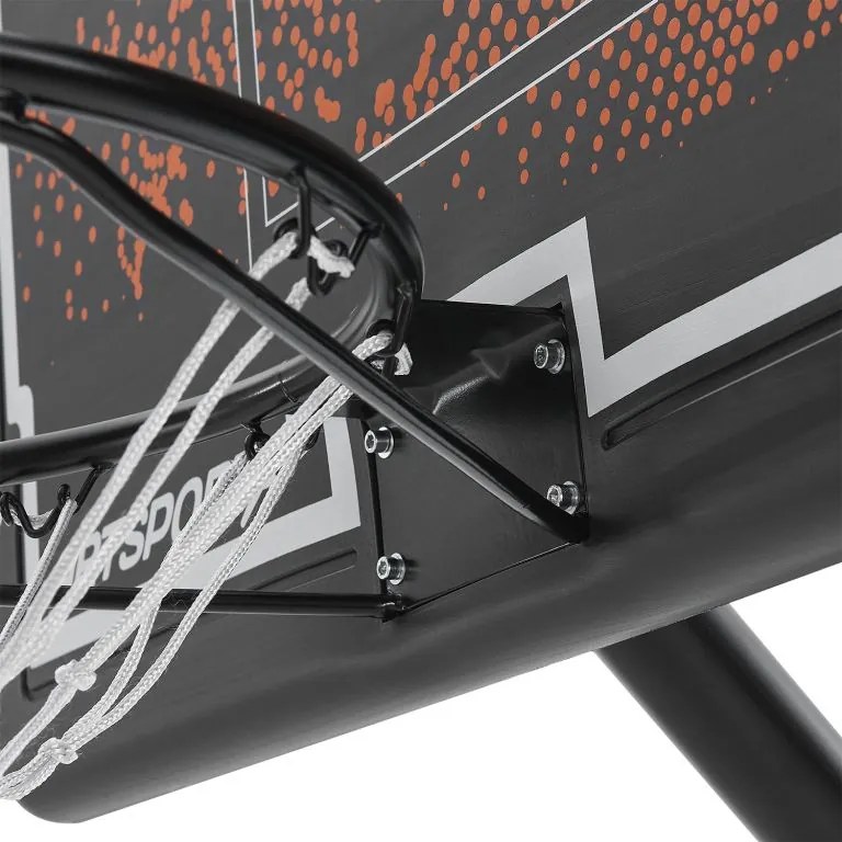 Basketbalový kôš s nastaviteľnou výškou na vonkajšie použiti