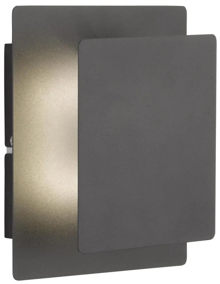 Wofi 4048-102Q - LED Nástenné svietidlo BAYONNE LED/6,5W/230V antracit