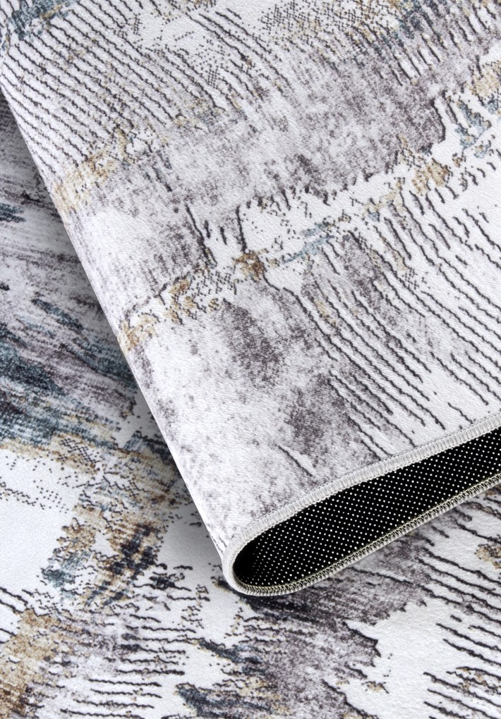 ELLE Decoration, Kusový koberec Imagination New 106038 Sapphire/Gold z kolekcie Elle, 160x230, viacfarebná, obývacia izba