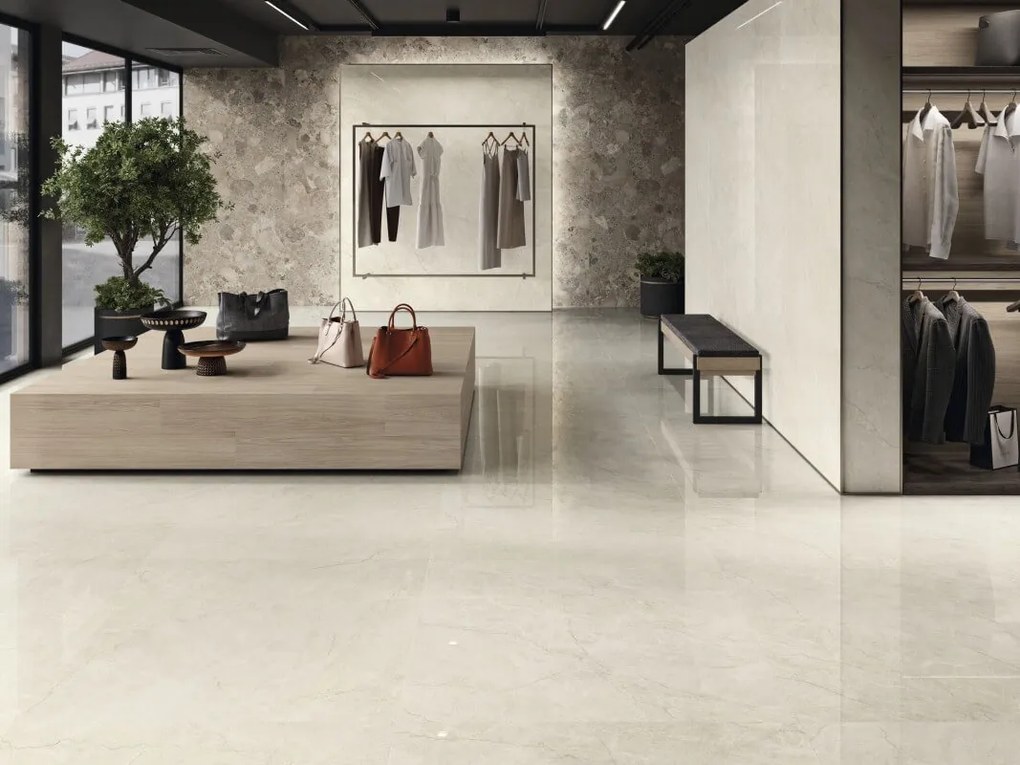 Dlažba Amalfi Sorrento Sabbia Pulido 60x120 R