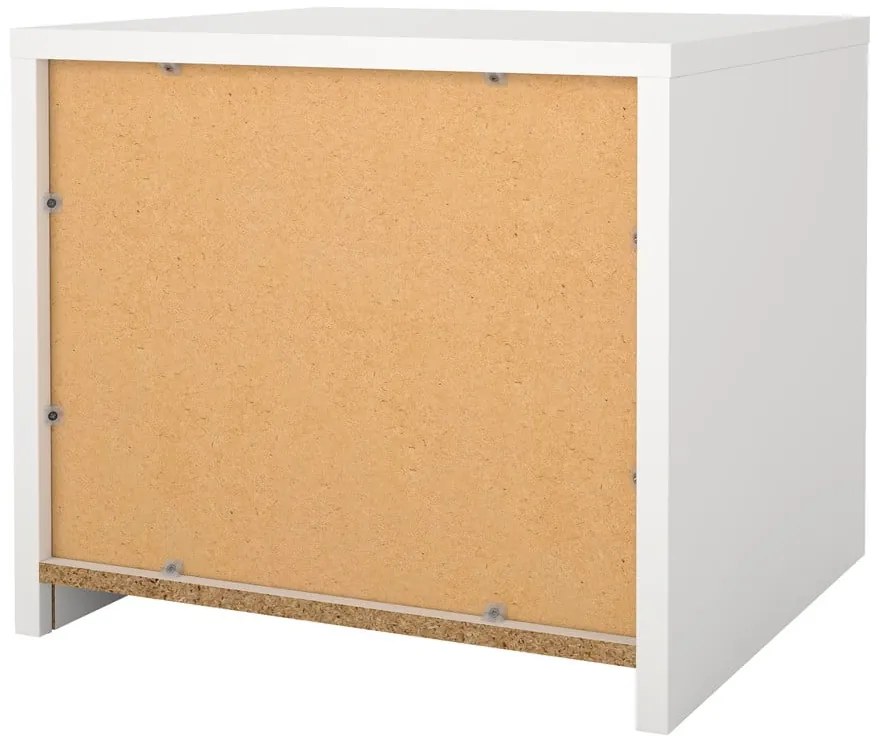 Biely nočný stolík Next – Tvilum