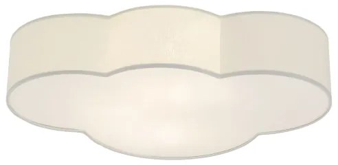 Brilagi - Detské stropné svietidlo NIMBUS 4xE27/15W/230V 46x63 cm sivé