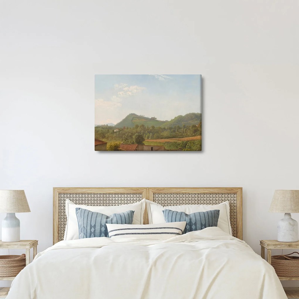 Obraz - Simon Denis,  View Near Naples, reprodukcia (70x50 cm)