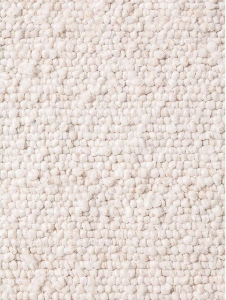 Slonovinový ručne tkaný koberec z materiálu buklé 200x290 cm Notting Hill Portobello – Ted Baker