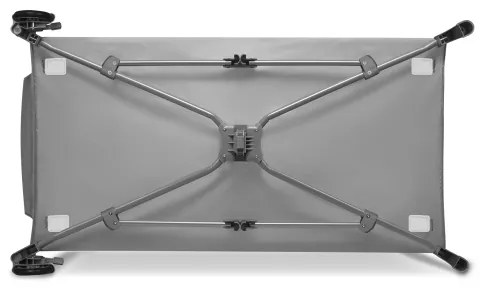 Lionelo - Cestovná postieľka STEFI PLUS sivá/biela