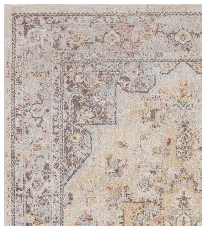 Krémovobiely koberec 200x290 cm Flores – Asiatic Carpets