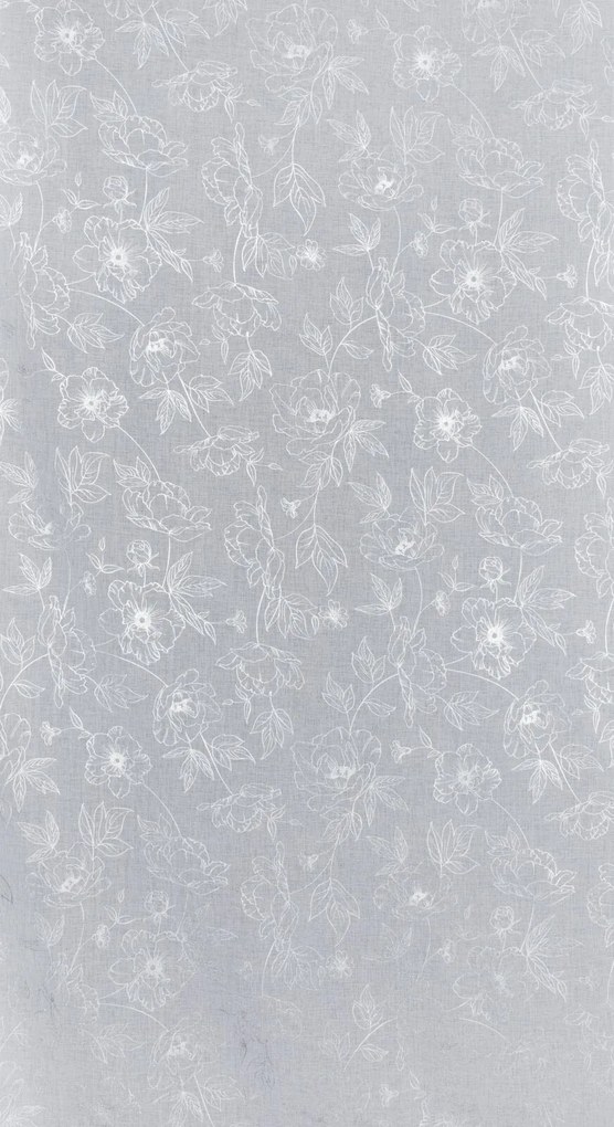 ZÁCLONA NA KRÚŽKOCH BELLE 140X250 CM VZOROVANÁ