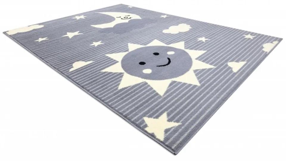Kusový koberec PP Sky šedý 160x220cm